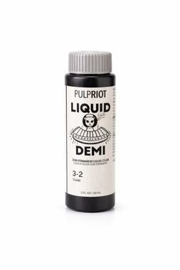 Pulp Riot Liquid Demi 3-2 Violet Hair Color 2oz 60ml Professional
